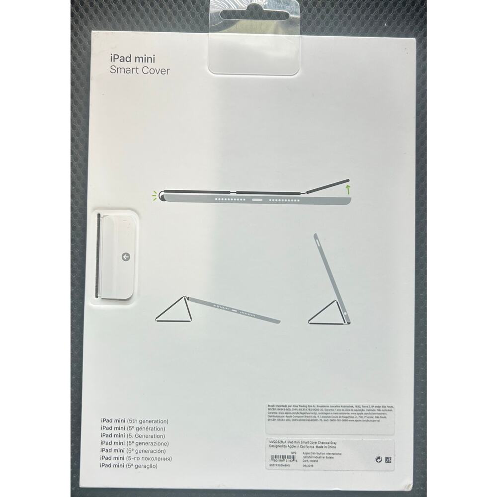 *NEW*-iPad Mini Apple Smart Cover for iPad Mini 5th Gen-color: Charcoal Gray
